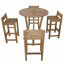 ENSEMBLE DE TABLE DE TABLE 5-PCS-290