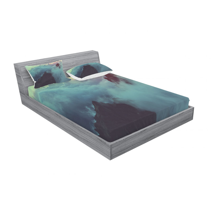 Microfiber Sheet Set, Full Sheet Set with Fitted Sheet