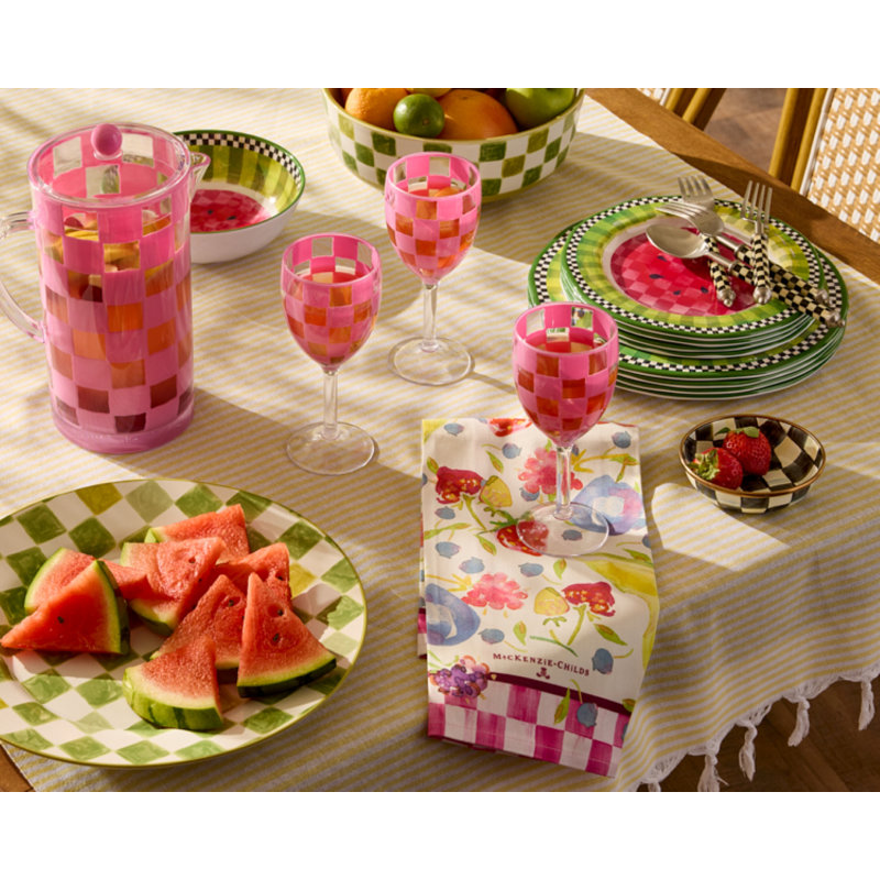 Watermelon Melamine Salad Plates