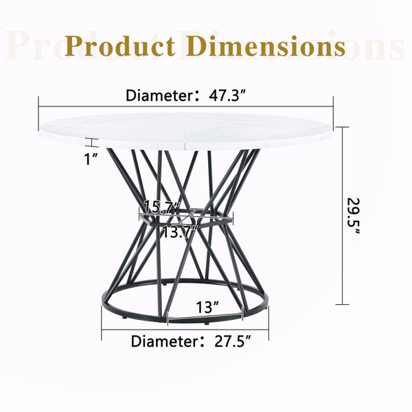 Dimensions du produit