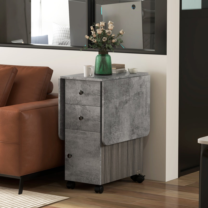 Louima Dining Table, Light Grey