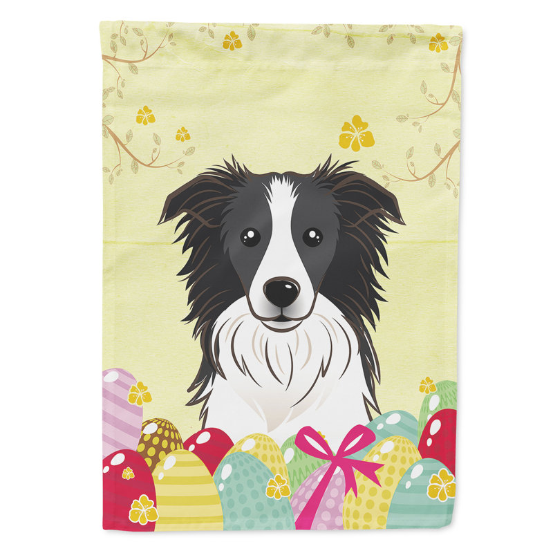 Drapeau de jardin Eron, Border collie