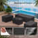 Azoriah Wicker 7 - Person Outdoor Seating Group with Storage