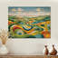 «Modern Bold Farm Horizon I» - impression sur bois pré-1758252455