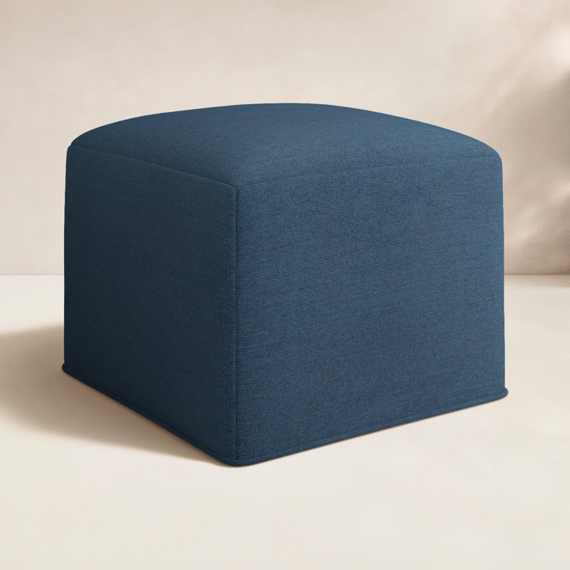 Repose-pieds rembourré 22 po Praia Sunbrella®, Spectre indigo Sunbrella®
