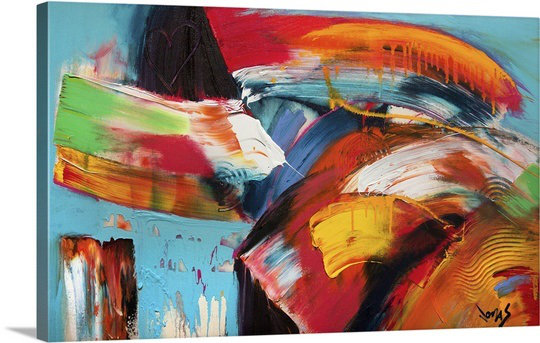 «Friuseburg Captured Essence», reproduction d'impression, H 12 po x l 18 po x P 1,25 po, Toile