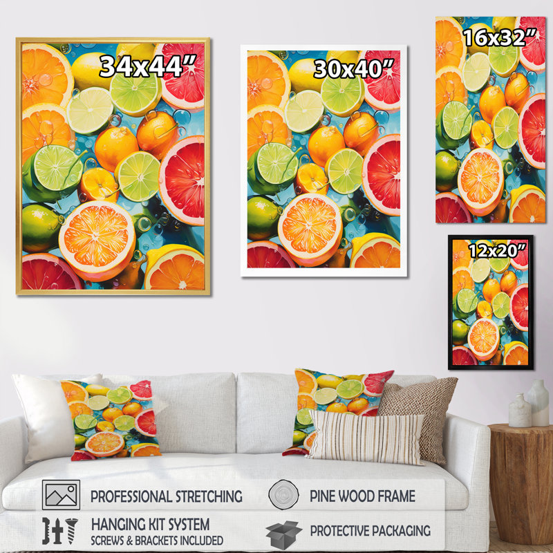 Collage alimentaire Maynse, H 32 po x l 16 po x P 1 po, Cadre photo noir