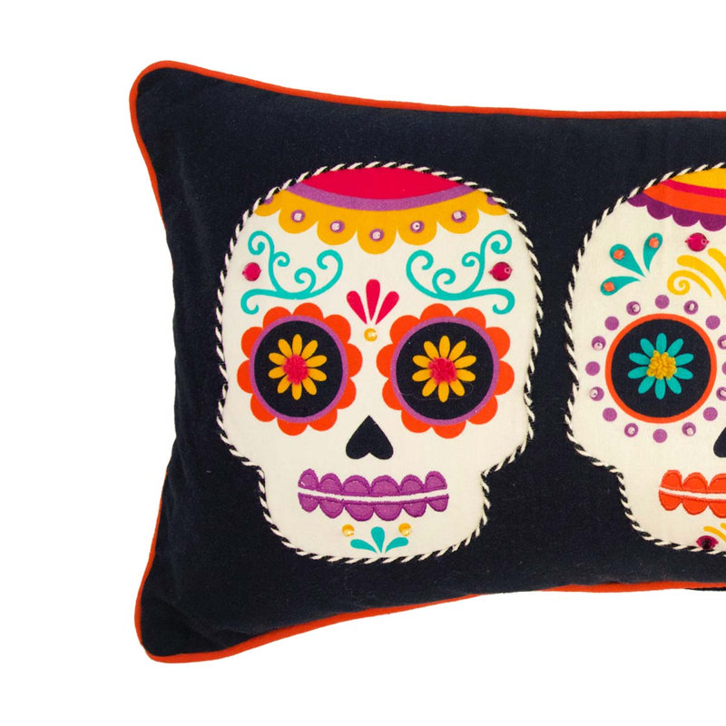 Sugar Skull Trio Pillow