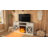 Hermis TV Stand for TVs up to 65" with Fireplace Included-78088937