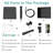 GT 12" Rain Head Shower System with Shower Niche and Handheld, Wall Mount