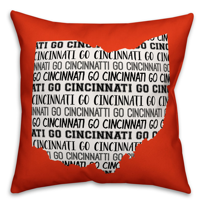 Outdoor Reversible Throw Pillow