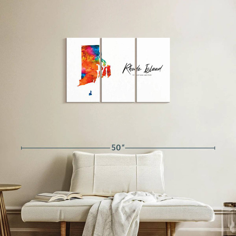 Amriel Ocean State, Rhode Island, H 20 po x l 33 po