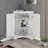 Triangle Bathroom Storage Cabinet With Adjustable Shelves, Freestanding Floor Cabinet For Home And Kitchen-1679800651