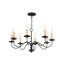 Lustre classique à 8 lumières de style bougie Analysia