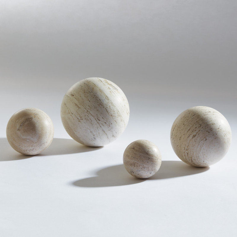Travertine Sphere-6"