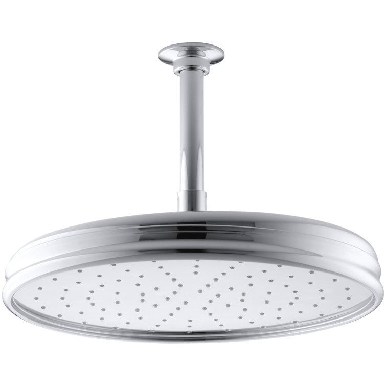 Traditional Round 10" Rainhead with Katalyst Air-Induction Spray, 2.5 Gpm