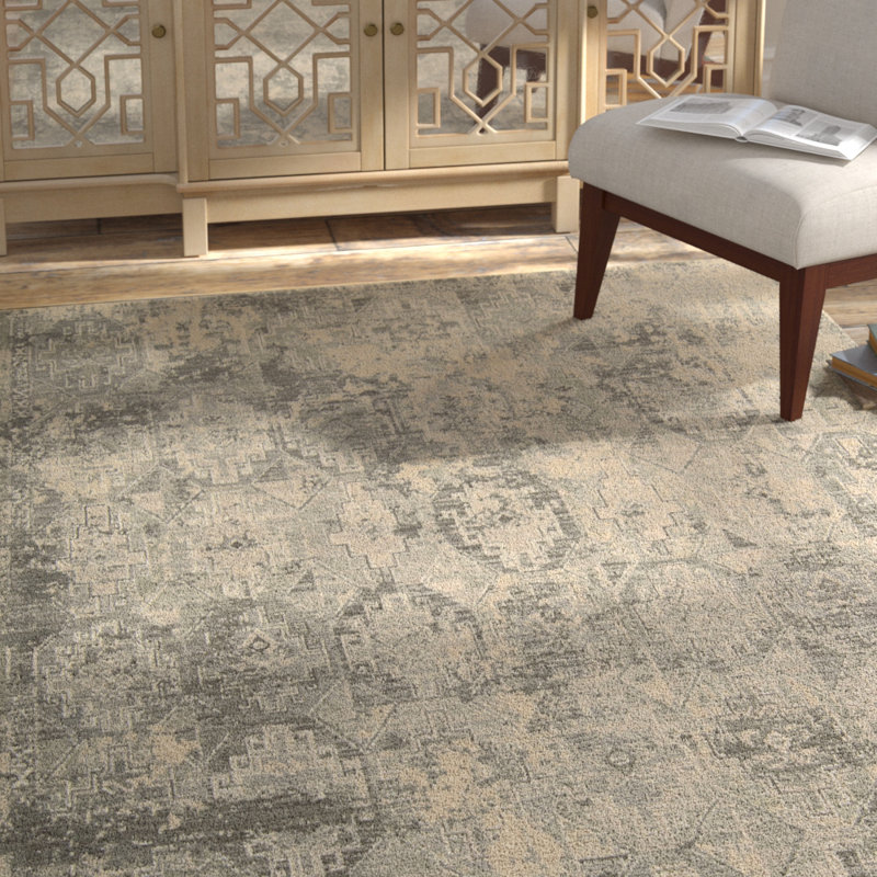 Canas Abstract Indoor Rug, Rectangle 12' x 15'