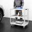 Chariot en acier inoxydable pour garage, atelier