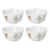 Butterfly Meadow 4-Piece Dessert Bowl Set
