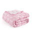 Ensemble de courtepointe réversible en mélange de coton jacquard tissé rose toutes saisons Ballet Bows-111705589