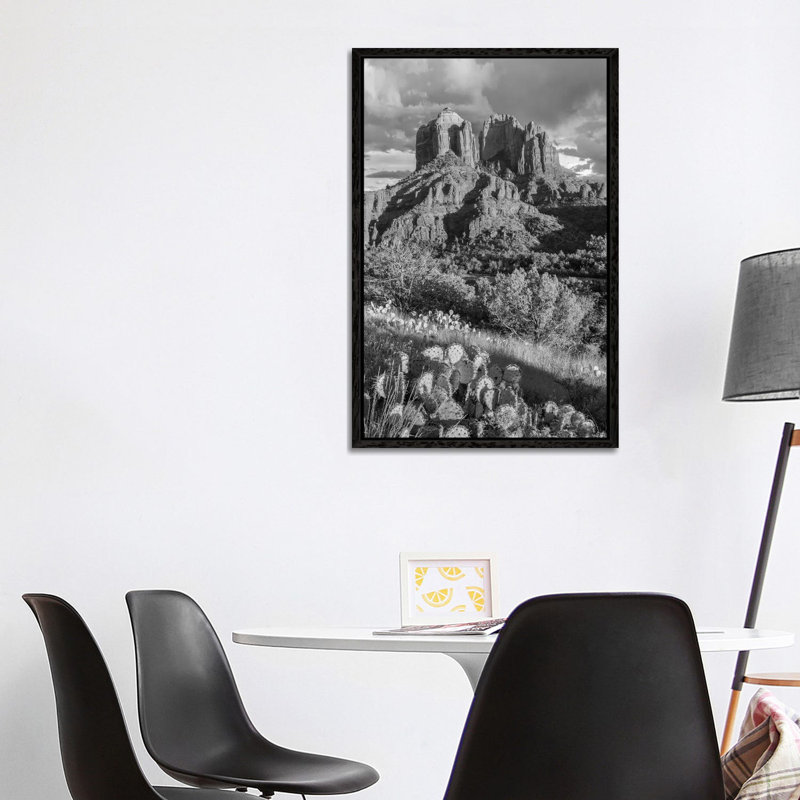 Cathedral Rock, Coconino National Forest, Arizona by Tim Fitzharris - Gallery-Wrapped Canvas Giclée on Canvas, Black Framed