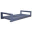 Ensemble de balançoires à baldaquin simple, structure de patio en bois d'acacia avec cordes en chanvre pour le jardin, la cour arrière, gris-250235609