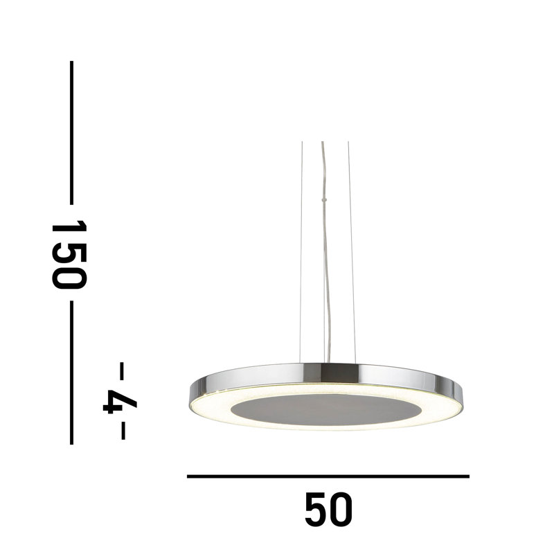 Grasser 1-Light Drum Chandelier