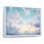 White Floater Framed