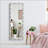 Wall Standing Full Length Mirror With LED Bulbs, Touch Control, And 3 Color Lights For Dressing And Vanity-625942459