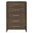 Adaire 35" W 5-Drawer Solid Wood Chest