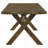 Carbon Knotty Nutmeg Rectangular Dining Table