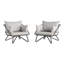 Biarritz Steel Outdoor Lounge Chair