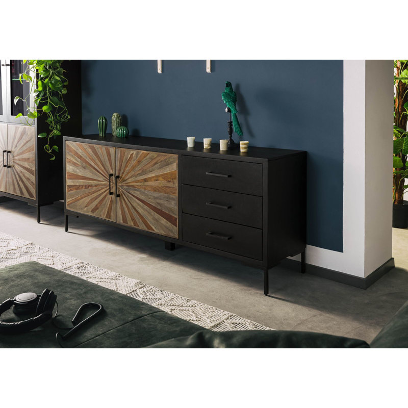 178cm Solid Wood Sideboard
