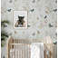 Pastel Butterfly Nursery Wallpaper for Kids