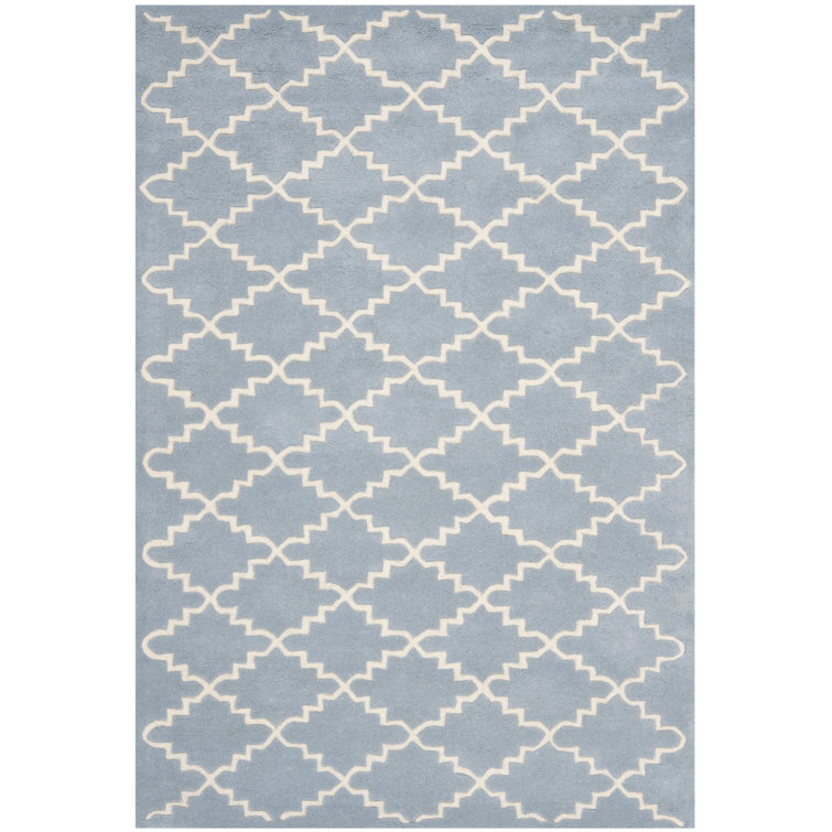 Carolene Hand Tufted Wool Geometric Rug