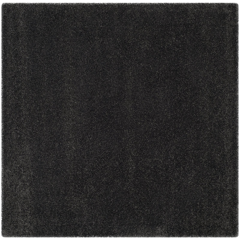 Eastridge Dark Gray Area Rug, Square 3'