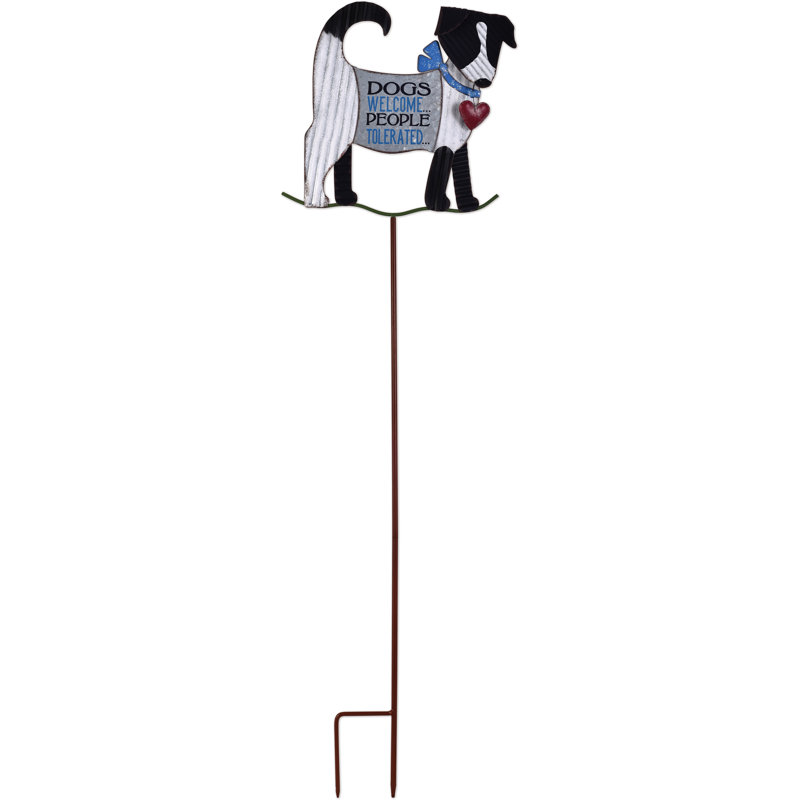 Metal Animals Garden Stake