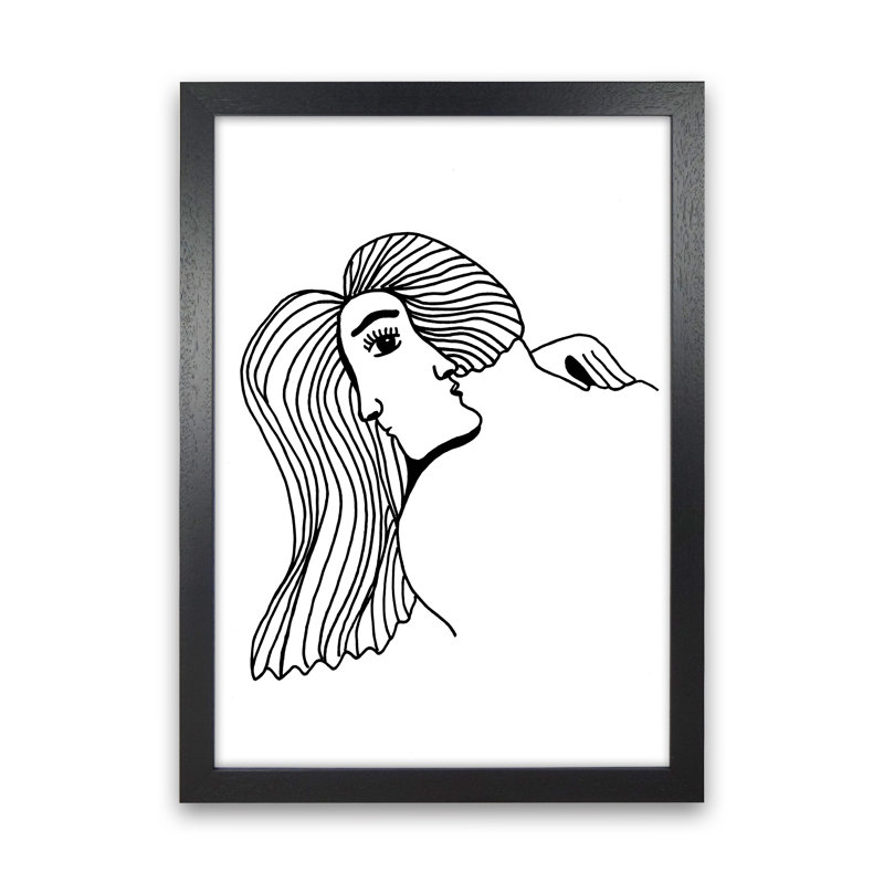 Illusion by Carissa Tanton - Print, Black Framed, 34cm H x 25cm W x 3cm D