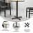 Beverly Restaurant Table X-Base with 3" Dia. Table Height Column-22109185-113398291
