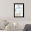Perimeter Blue (III) Shadowbox Abstract Print by Oliver Gal, Black Frame, 10 x 15-1316049443-1316049446