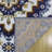 Fosel Arasi Ivory/Blue Transitional Mandala Style Flatweave Indoor/Outdoor Area Rug-1199433796