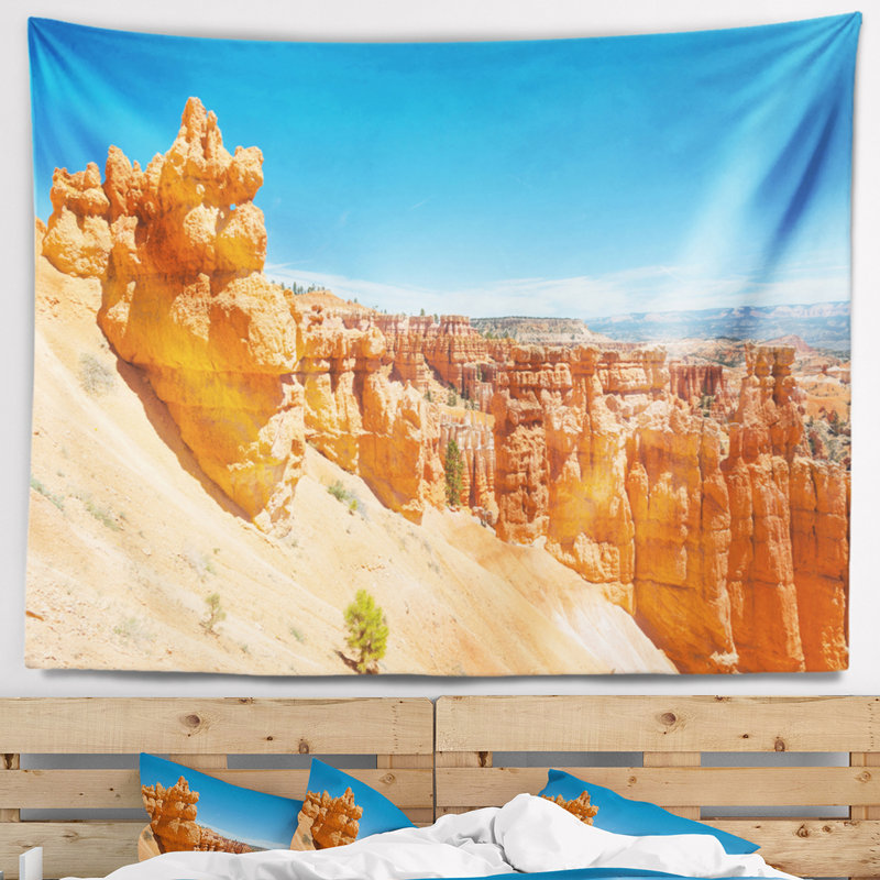 Paysage magnifique tapisserie du canyon de Bryce, H 50 po x l 60 po