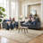 Linen Flared Arm Loveseat with Storage-47937123-27804201