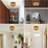 Rattan LED Semi Flush Mount