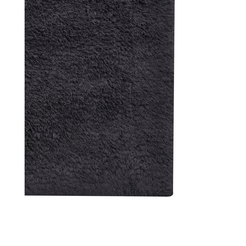 Cotton Bath Mat, Black