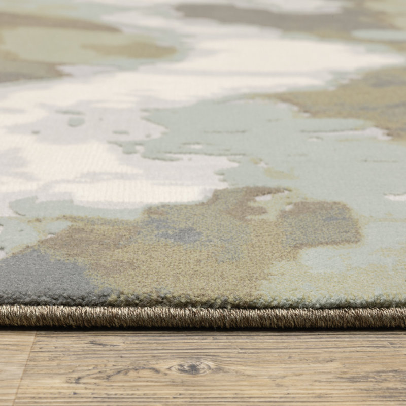 Tapis gris Stoneburner, Rectangle 9 pi 10 po x 12 pi 10 po
