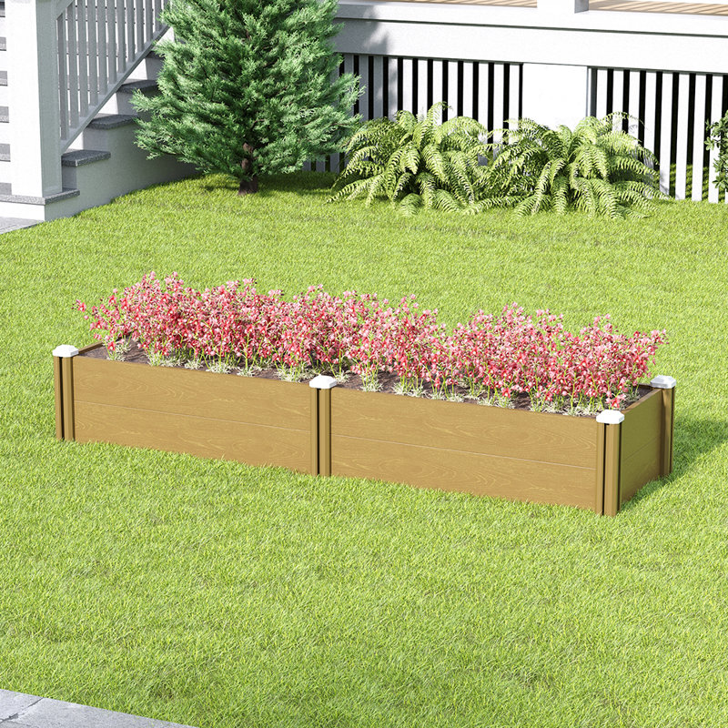 Raised Garden Bed, 33" H x 197" W x 54" D