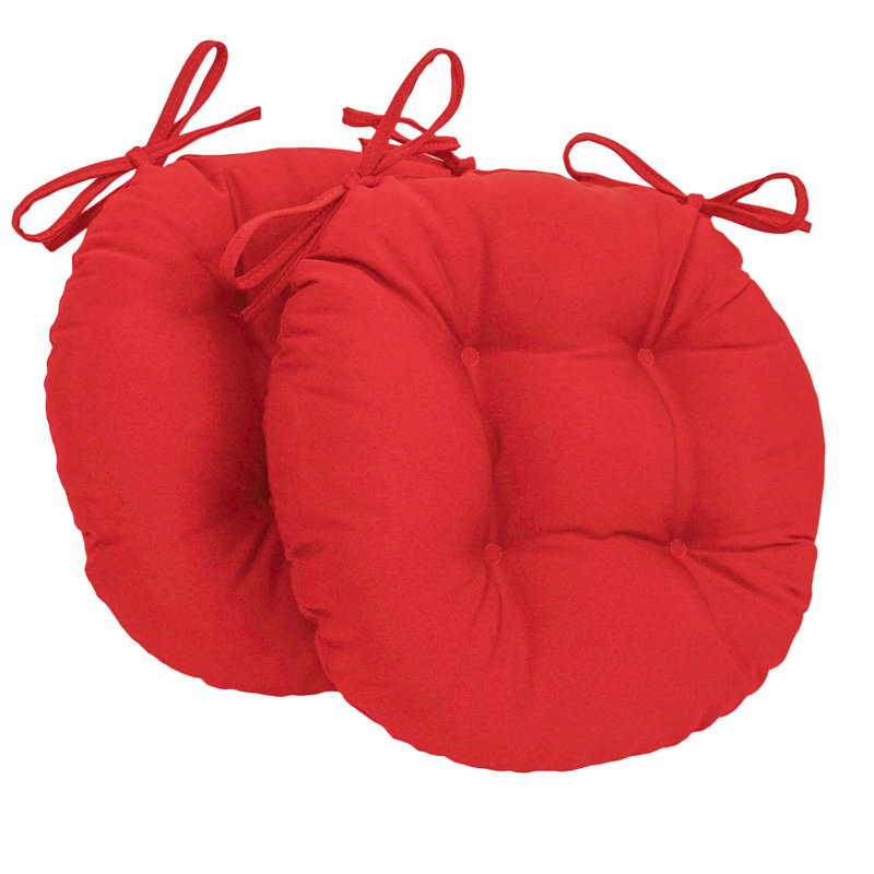 Outdoor 3.5'' Seat Cushion, Red