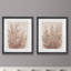Wildflowers rustiques, ensemble de 2 reproductions d’art encadrées sur papier