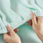 Ensemble de 3 draps simples TG - 100% molleton, doux et confortable commune, boulochage, lavable à la machine, avec drap plat, housse de drap-housse de domaine, plat et draps, 1